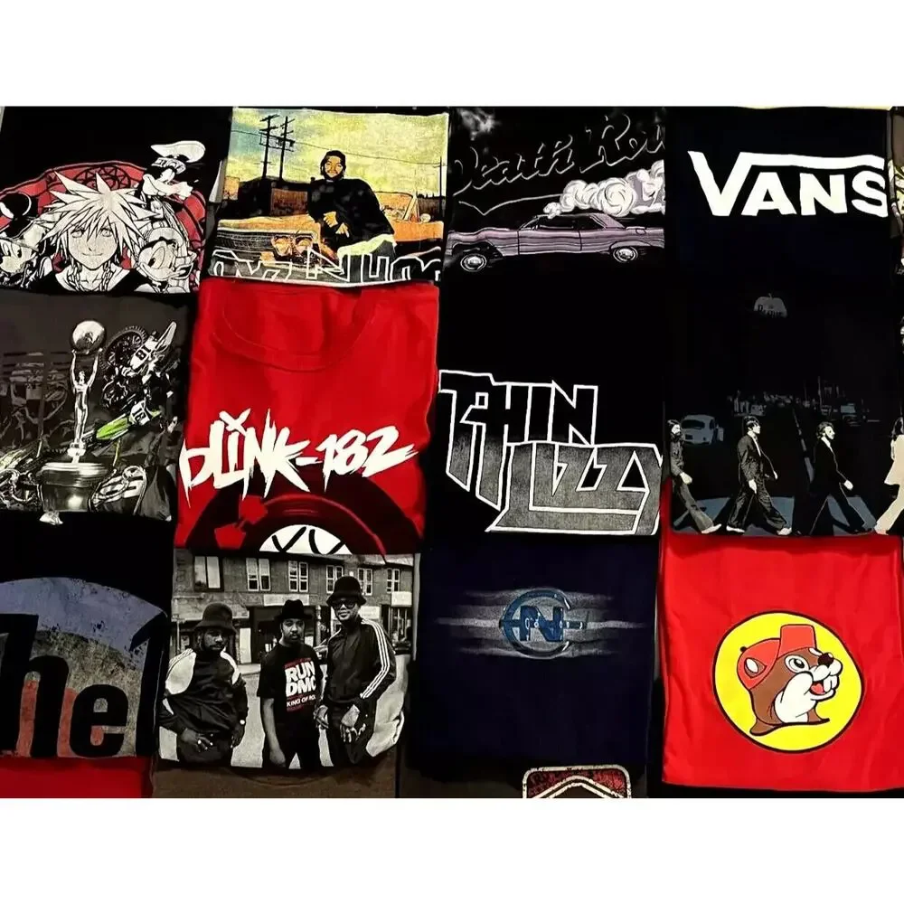 Lot of 5 Random Men's Graphic Tees T-Shirts LIQUIDATION Size M - Picture 2 of 12